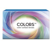 Colors 2pck עדשות מגע צבעוניות חודשיות עם מספר