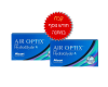 Air Optix Plus HydraGlyde 6pck עדשות מגע חודשיות 