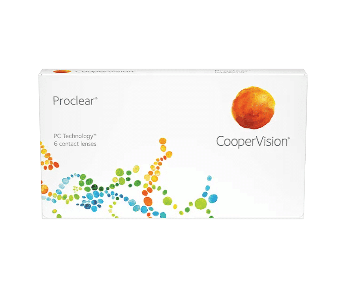 עדשות מגע חודשיות  פרוקליר 6 יחי'  Proclear 6pck