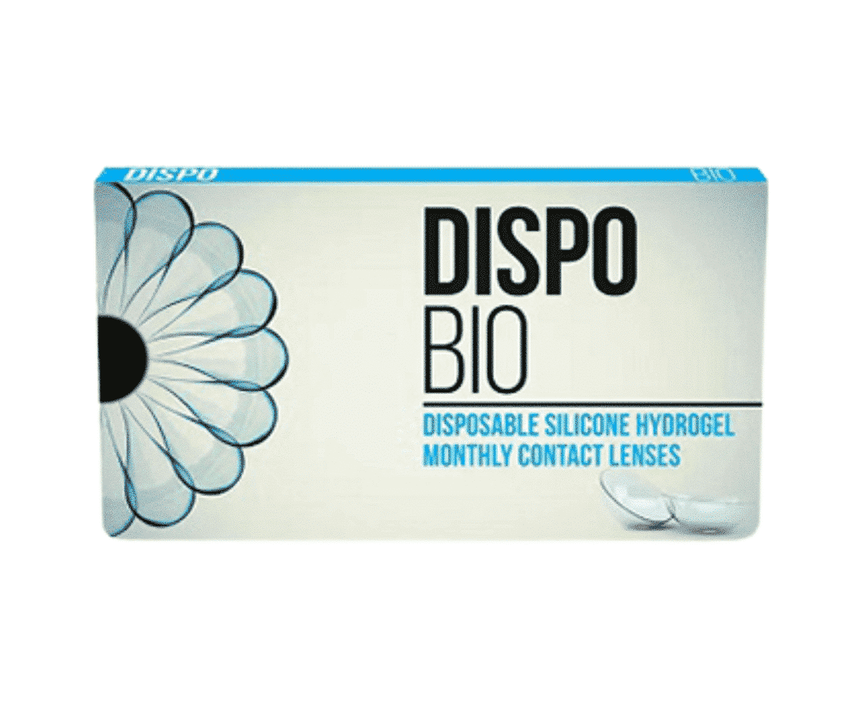 עדשות מגע חודשיות  דיספו ביו 6 יחי'  Dispo Bio 6pck