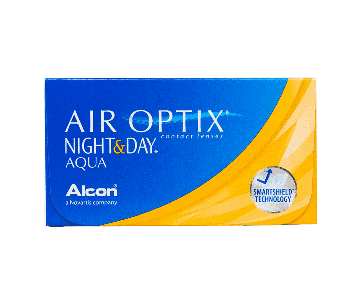 עדשות מגע חודשיות  אייר אופטיקס יום ולילה   Air Optix Night & Day