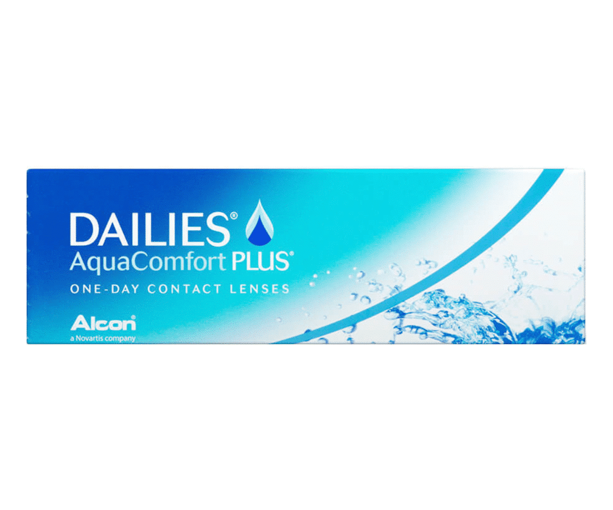 עדשות מגע יומיות  דייליס אקווה קומפורט פלוס DAILIES AquaComfort Plus
