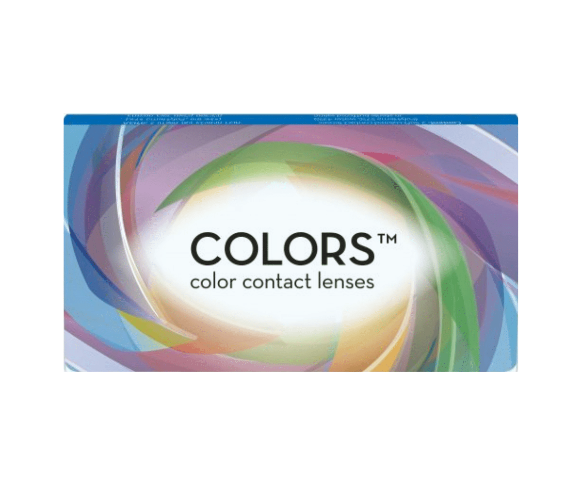 עדשות צבעוניות חודשיות קולורס במגוון צבעים Colors 2pck