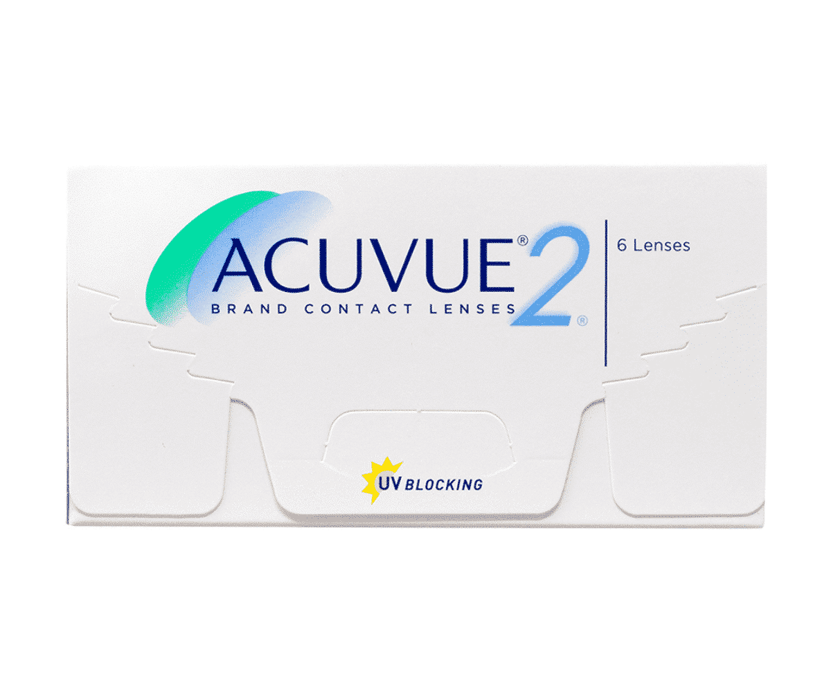 עדשות מגע דו שבועיות  אקיוביו 2 Acuvue 2 6pck