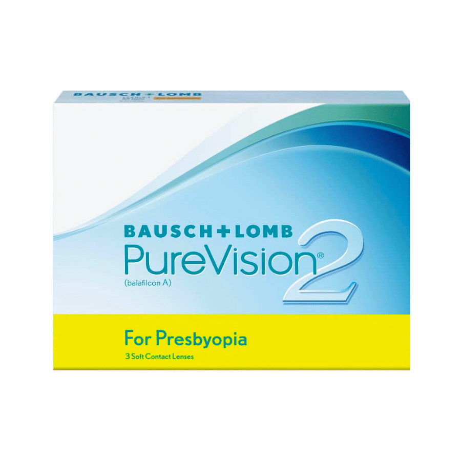עדשות מגע חודשיות מולטיפוקל  פיורויז’ן 2 מולטיפוקל  Purevision 2 Multifocal