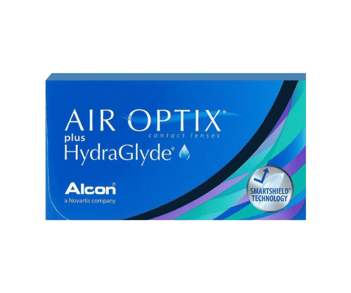 עדשות מגע חודשיות  אייר אופטיקס היידרהגלייד  Air Optix Plus HydraGlyde