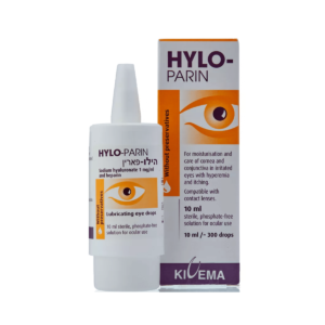 טיפות עיניים ליובש כרוני הילו פארין 10 מ"ל  Hylo Parin 10ml
