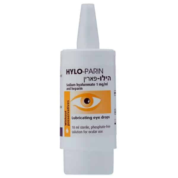 טיפות עיניים ליובש כרוני הילו פארין 10 מ"ל Hylo Parin 10ml