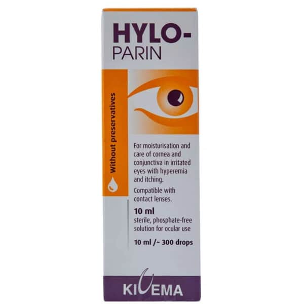 טיפות עיניים ליובש כרוני הילו פארין 10 מ"ל Hylo Parin 10ml