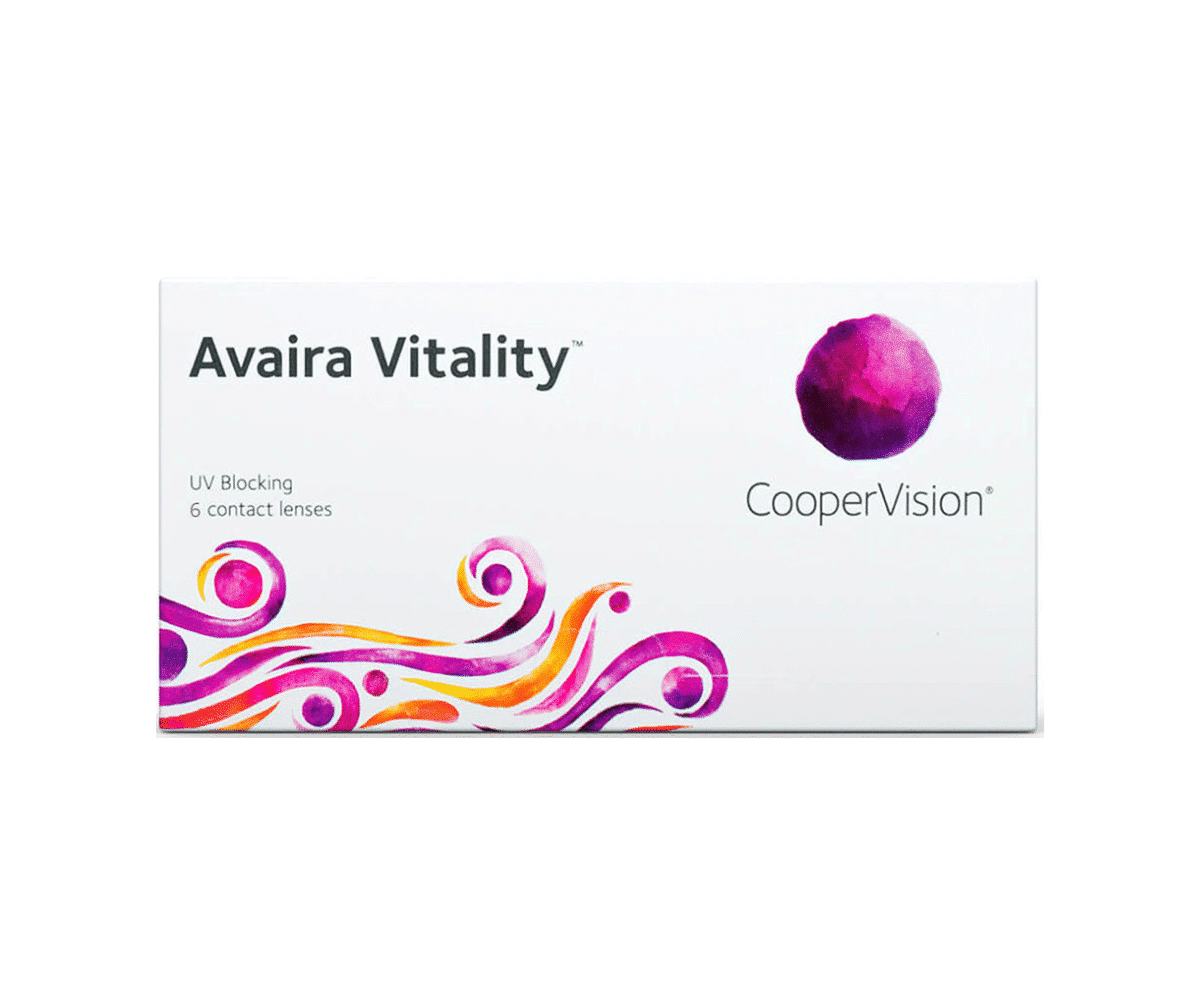 עדשות מגע דו שבועיות  אוירה ויטאליטי Avaira Vitality 6pck