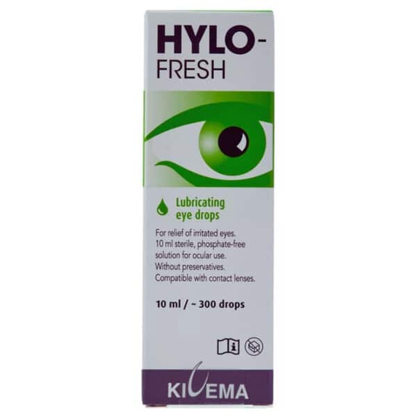 טיפות עיניים סטריליות הילו פרש 10 מ"ל Hylo-Fresh 10ml