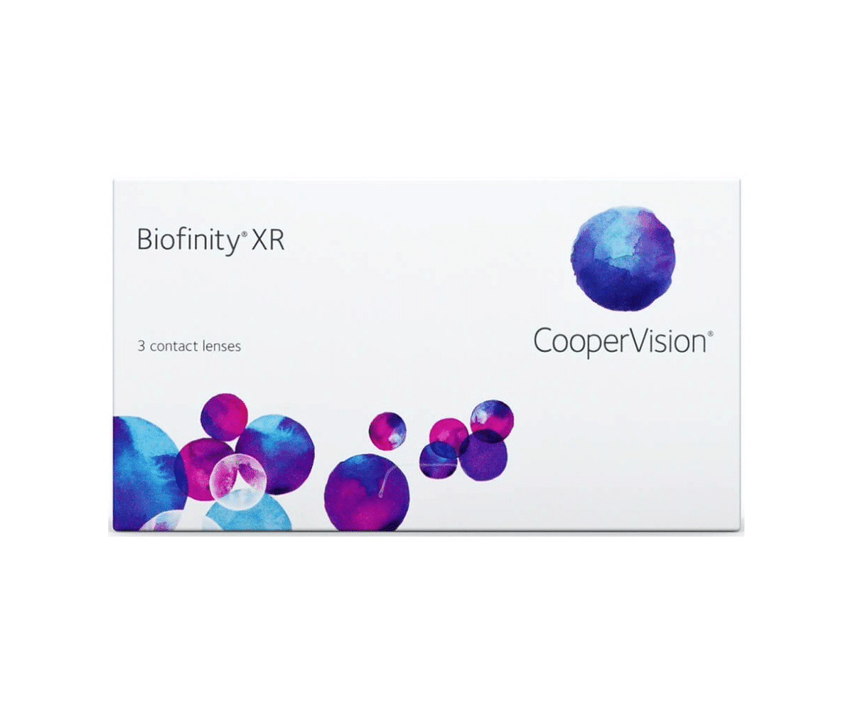 עדשות מגע חודשיות  ביופיניטי אקס אר  Biofinity XR 3pck