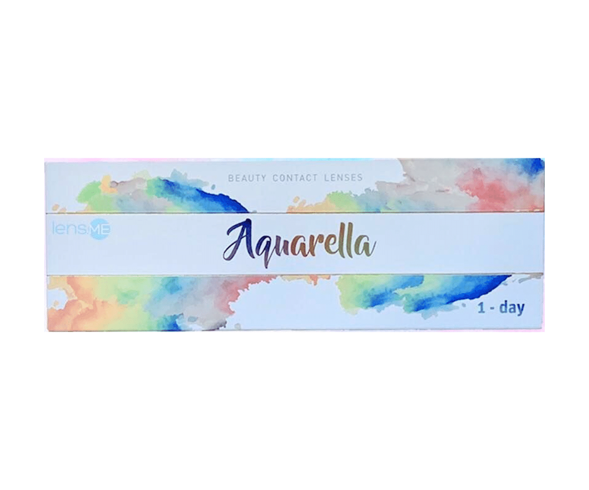עדשות צבעוניות חד פעמיות  סולוטיקה אקוורלה 10 יחי’  Solotica Aquarella Daily