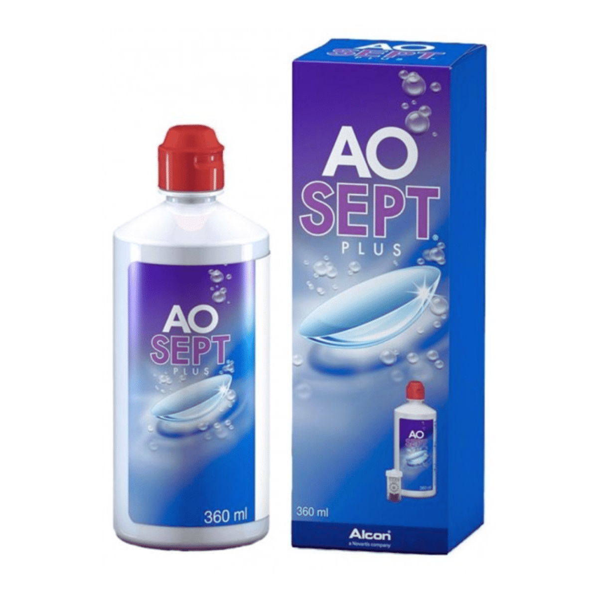 תמיסת מי חמצן  תמיסת אאוספט פלוס Aosept Plus 360ml