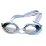 משקפת שחייה אופטית עם צילינדר ומספרים גבוהים לראייה צלולה וחדה במים - צבע אפור