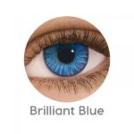 עדשות צבעוניות חודשיות אייר אופטיקס קולורס כחול מבריק Air Optix Colors Brilliant Blue