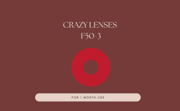 עדשות צבעוניות לפורים  סקייאייז צבעים לפורים  דגם F50-3