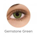 עדשות צבעוניות חודשיות אייר אופטיקס קולורס ירוק אבן חן Air Optix Colors Gemstone Green
