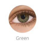 עדשות צבעוניות חודשיות אייר אופטיקס קולורס בצבע ירוק Air Optix Colors Green