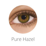 עדשות צבעוניות חודשיות אייר אופטיקס קולורס בצבע שקד Air Optix Colors Pure Hazel