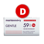 עדשות מגע מולטיפוקל חודשיות דיאגנוסטיקה Gentle 59 Multifocal 1pck