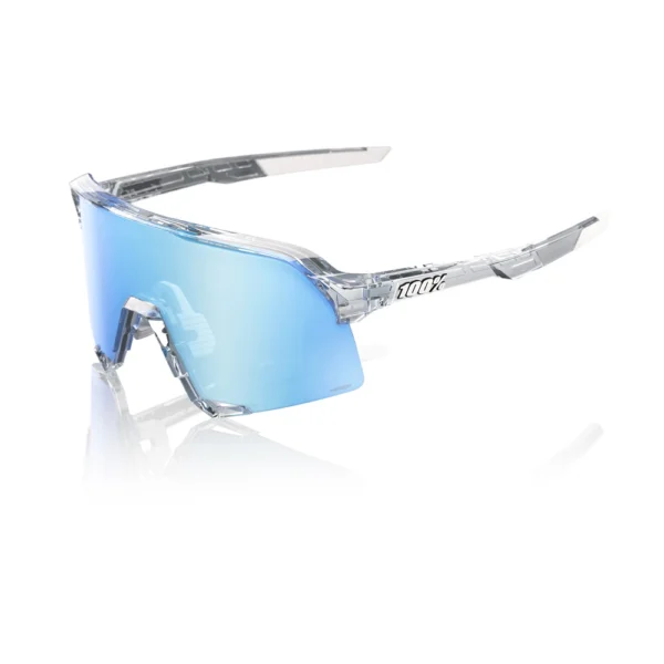 משקפי שמש ספורט פרימיום – S3® Polished Translucent Clear HiPER® Blue Multilayer Mirror Lens