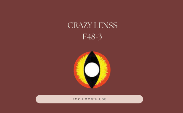 עדשות צבעוניות לפורים  סקייאייז צבעים לפורים  דגם F48-3