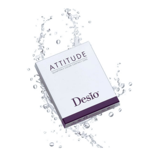 עדשות צבעוניות תלת חודשיותעדשות דסיו במגוון דגמים Desio 2pck3-Month Colored Contact Lenses
