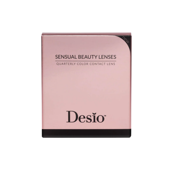 עדשות מגע צבעוניות תלת חודשיות מבית Desio לשימוש ממושך עם נוחות גבוהה ומראה טבעי ומחמיא | Desio colored contact lenses for up to 3 months, offering long-lasting comfort and a natural-looking result