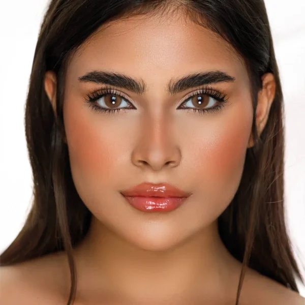 עדשות מגע צבעוניות חודשיות דסיו חודשיות בצבע חום דומיננטי Desio Shameless Hazel 2pck