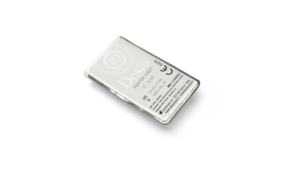 עדשות מגע צבעוניות חודשיות דסיו חודשיות בצבע אפור מעושן Desio Pepper Grey 2pck