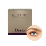 עדשות מגע צבעוניות חודשיות דסיו חודשיות בצבע כחול שמיימי Desio Angelic Blue 2pck