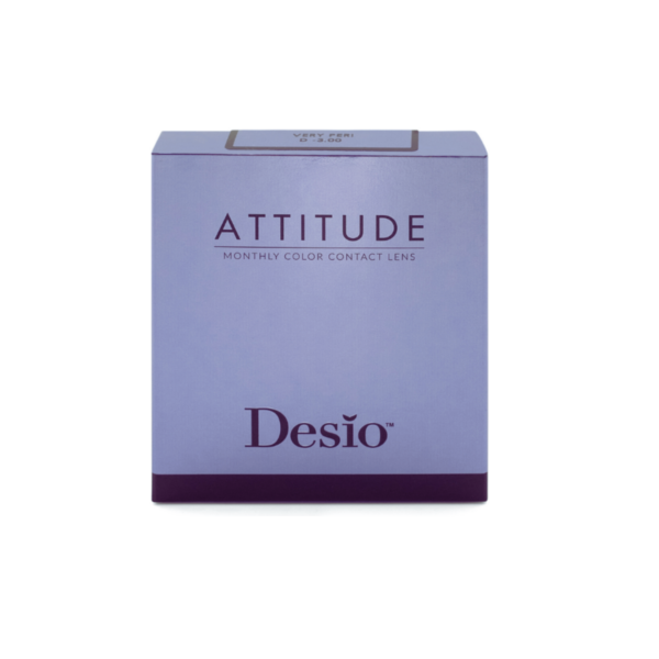 עדשות מגע צבעוניות חודשיות דסיו חודשיות בצבע סגול מהפנט Desio Very Peri 2pck
