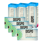 עדשות מגע חודשיות דיספו פלוס + שלישיית תמיסות Dispo Plus Combo Deal